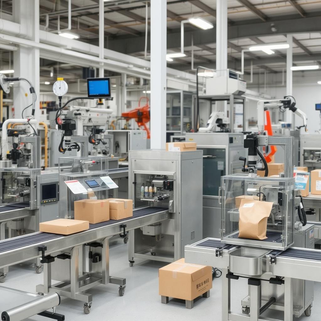 فروش انواع دستگاه‌ها و ماشین‌آلات بسته‌بندی