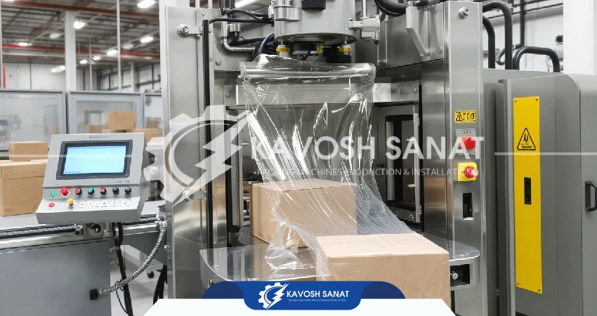 دستگاه شیرینگ پک اتوماتیک