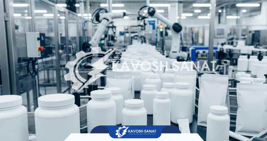 بسته بندی مکمل های ورزشی